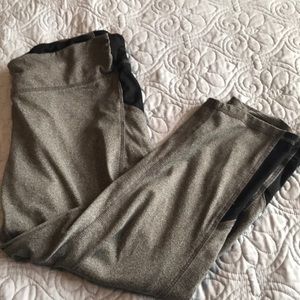 Champion C9 grey and black cropped leggings